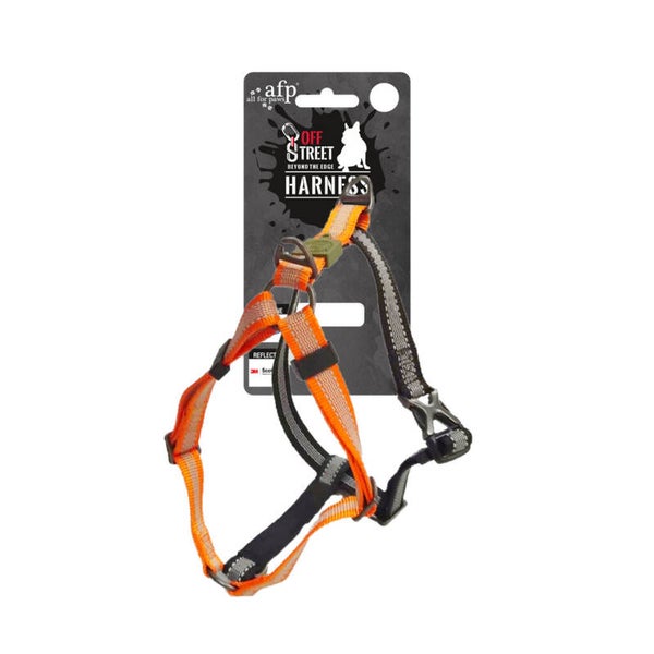 Harnais anti-traction pour chien Tangarine