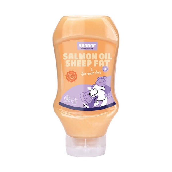 Nourriture pour chiens Braaaf Sauce à l'huile de saumon et à la graisse de mouton