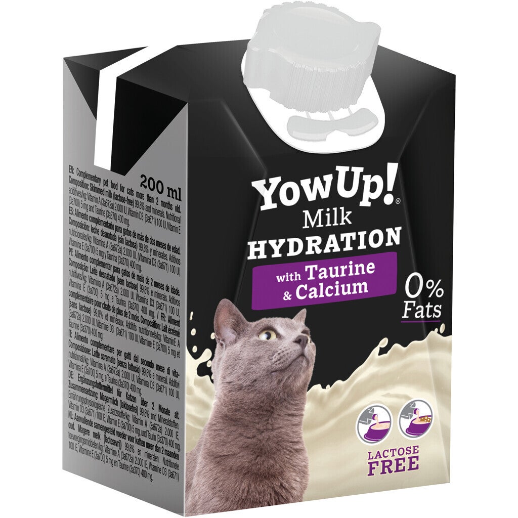 Lait pour chat Hydratation 200 ml YowUp ! lot de 12
