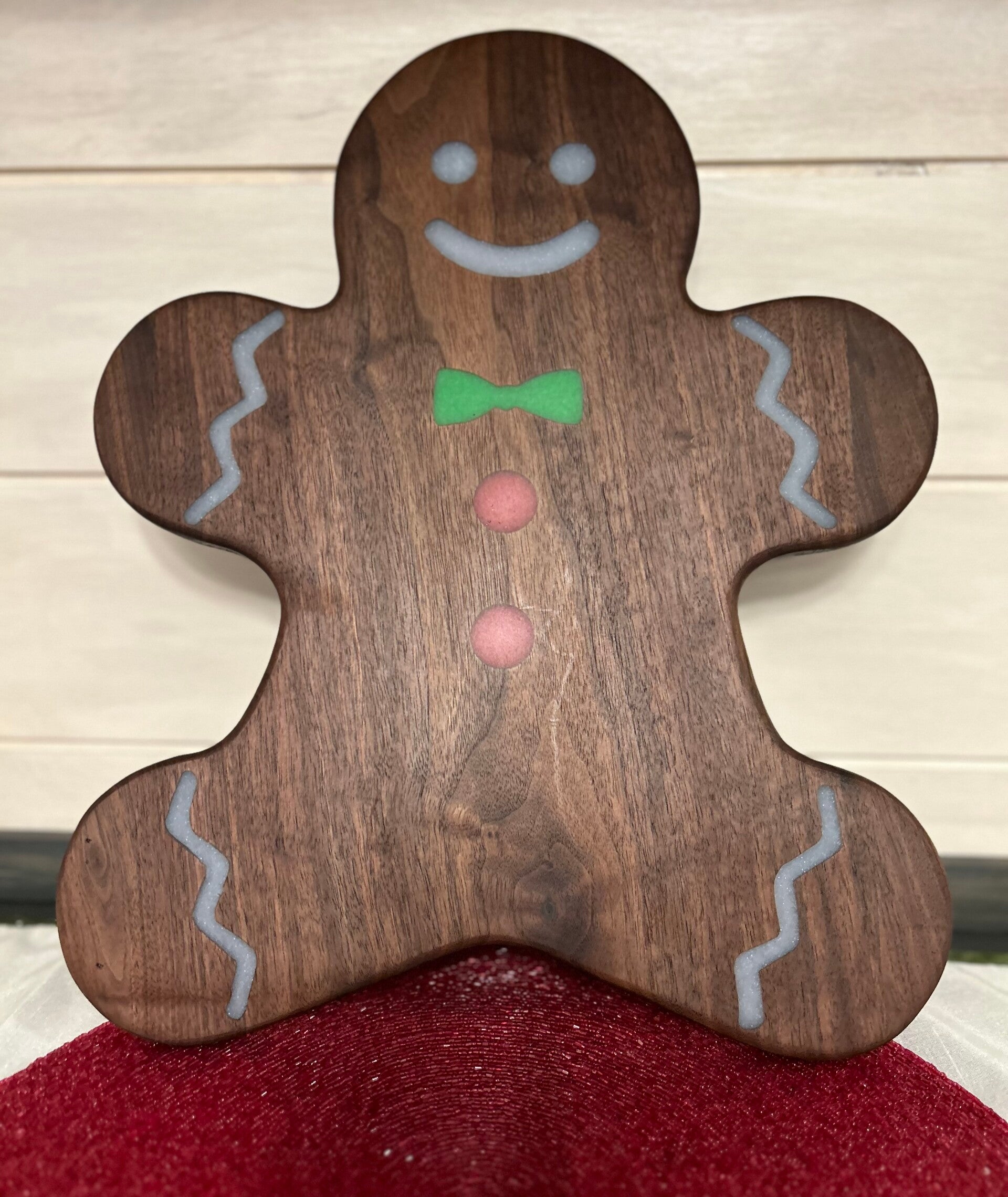 Gingerbread Man Charcuterie Board