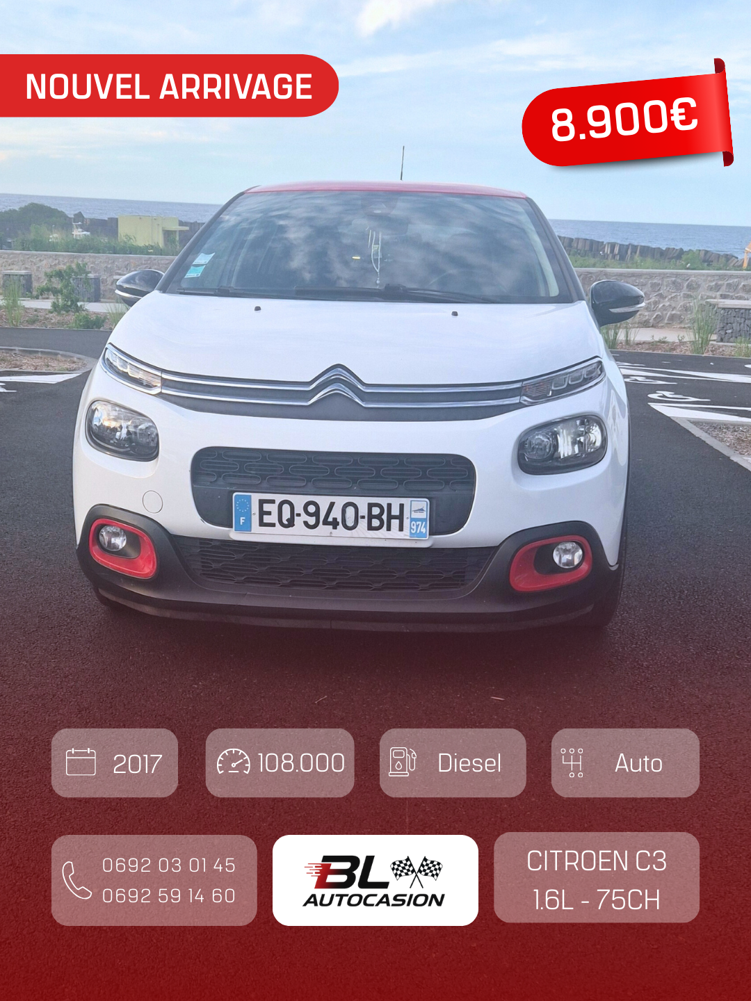 CITROËN C3 - 1.6 75ch – Boîte manuelle