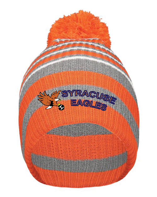 Beanie Orange Stripe