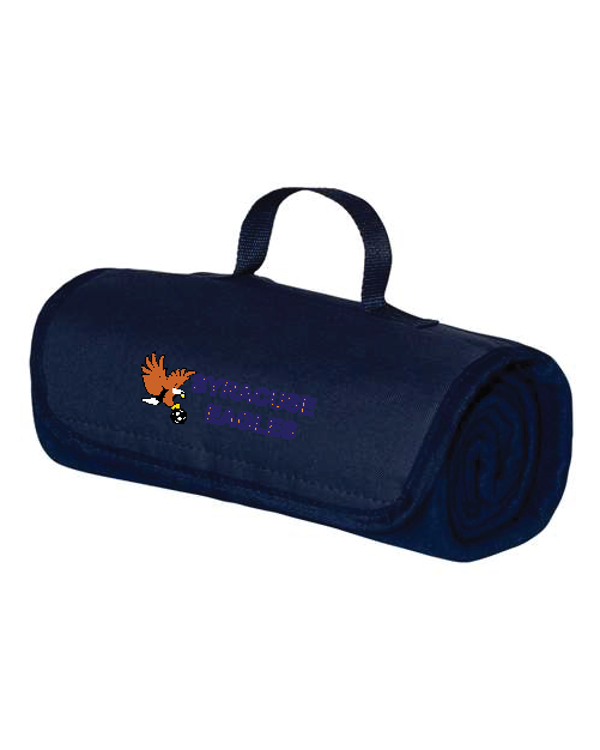 fleece rollup blanket 25.00