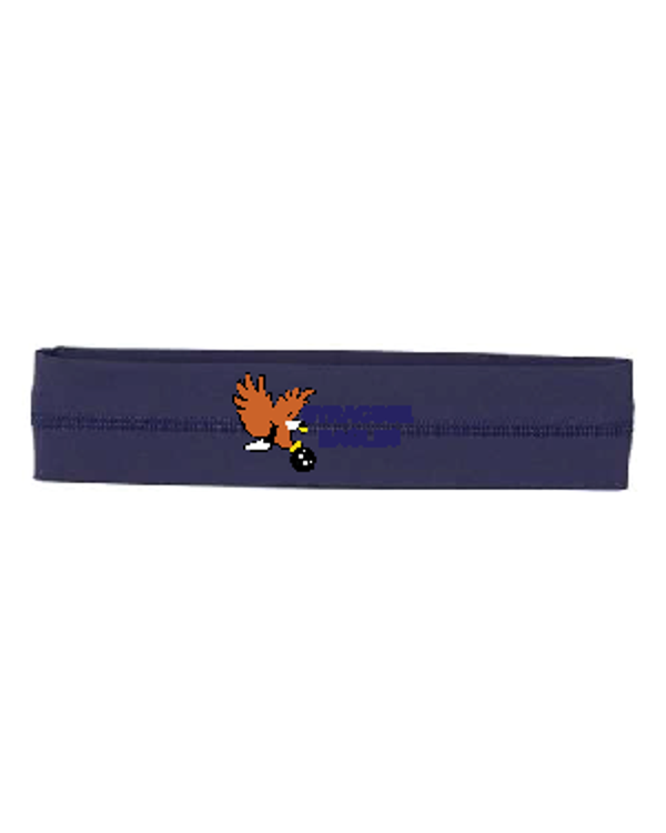 Headband with Eagles Logo- Navy
