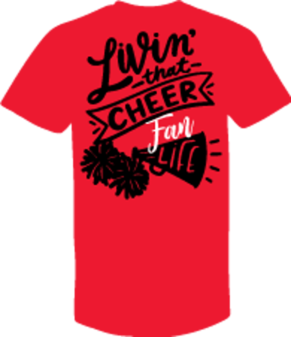 RCC LIVING'THAT CHEER LIFE FAN (FAN IN GLITTER)
