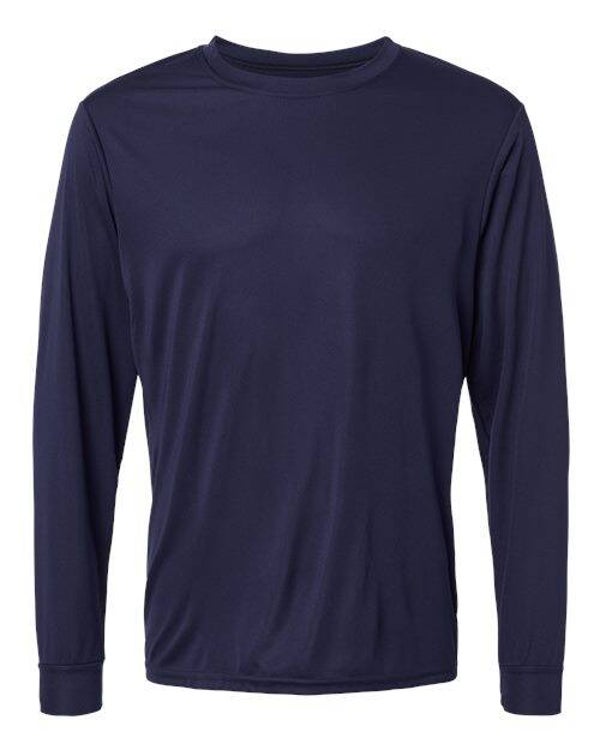 Athletic  Unisex-Long T-Navy-