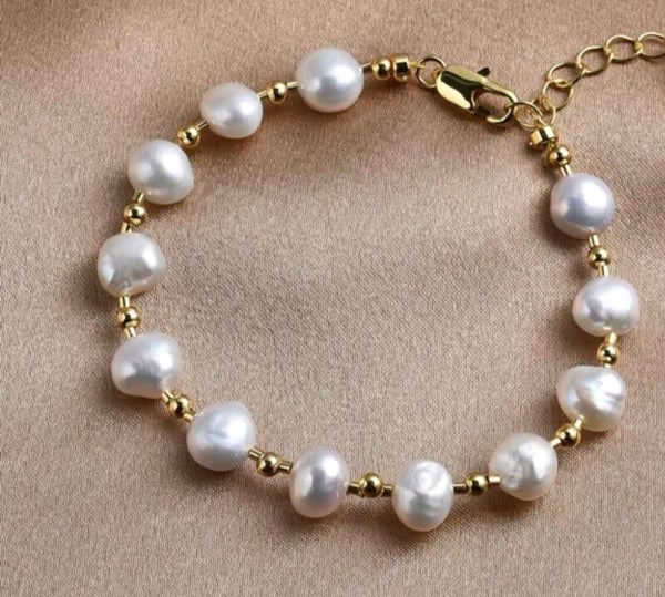 Bracelet perle d'eau douce