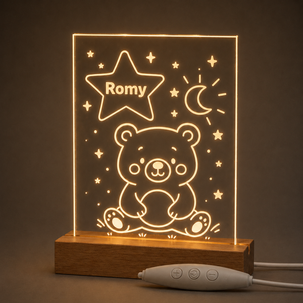 Gepersonaliseerde RGB LED Lamp - Beer
