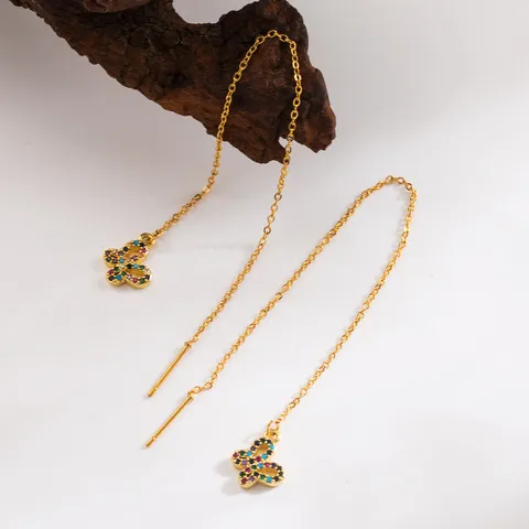 1439	Violadores mariposas-acero inoxidable