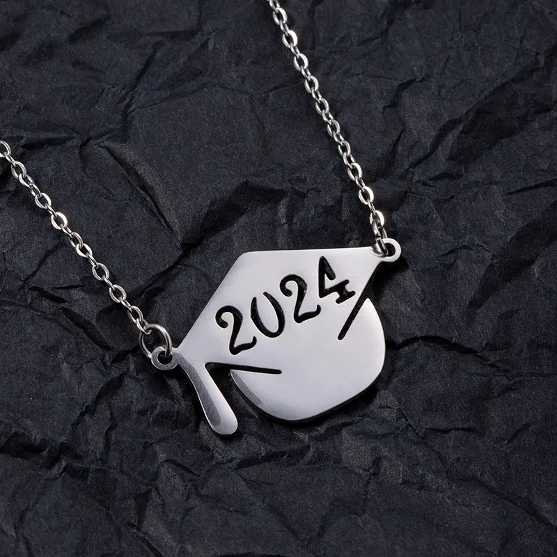 1449	Collar graduacion plateado-acero inoxidable