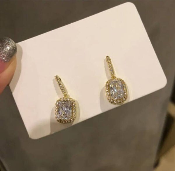 Aretes diamante