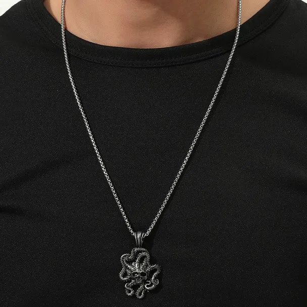 936	Caballero cadena pulpo-aleacion