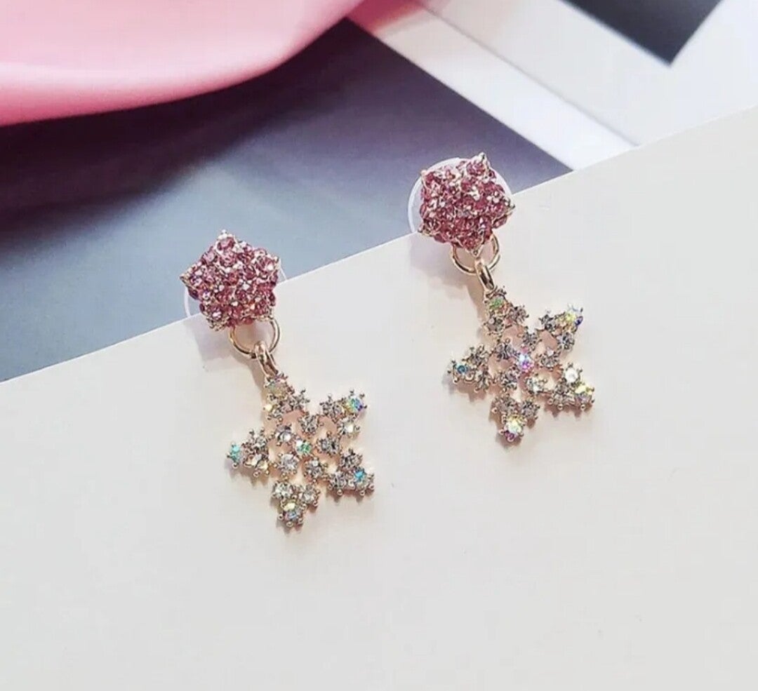 368 Aretes estrellas diamantadas