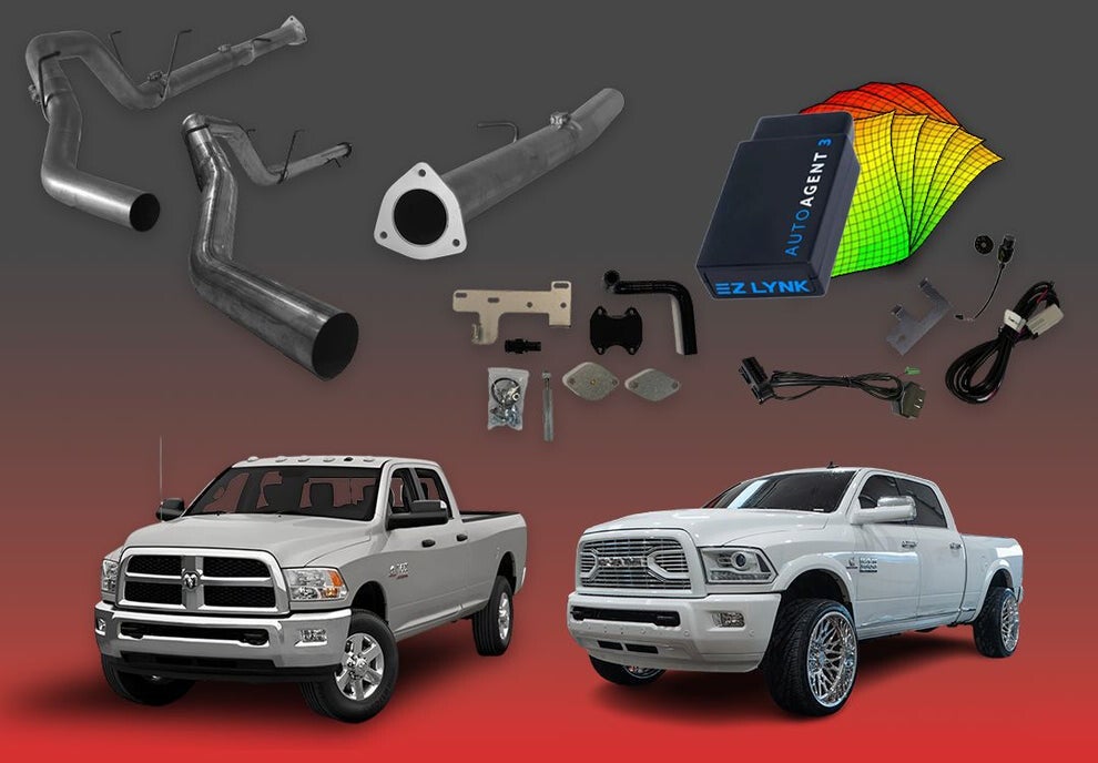 13-18 CUMMINS ALL IN 1 KIT WITH 5IN TURBO BACK EXHAUST