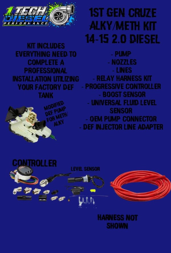 WATER/METH KIT 1ST GEN CRUZE