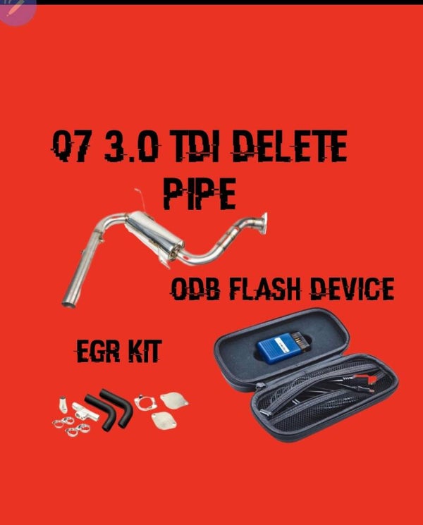 CUSTOM TUNING / EXHAUST KIT FOR Audi / 2011 / Q7 / 3.0L CR TDI