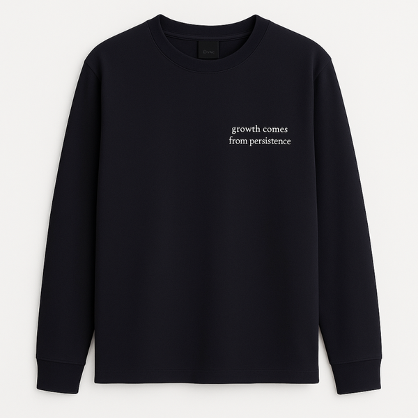Omna Studio Longsleeve Growth comes with Persistence