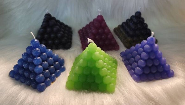 Die Pyramiden - Bubblekerze