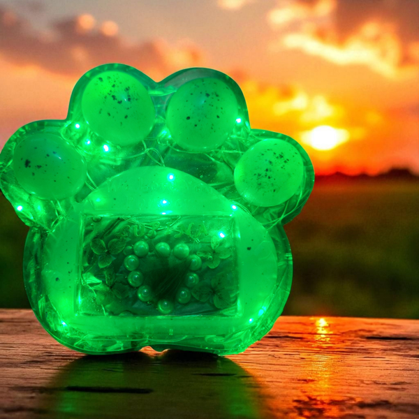 Pfoten Erinnerungsstück mit oder ohne Beleuchtung