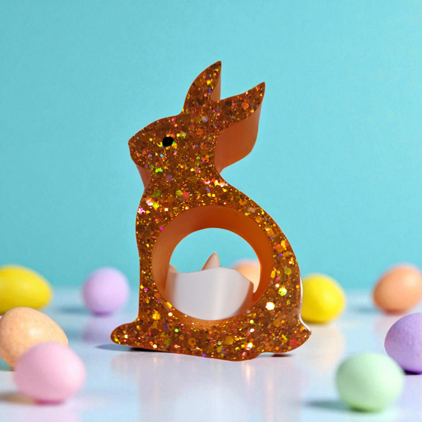 Süsses Teelicht in Häschenform