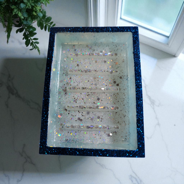 Rechteckige Seifenschale