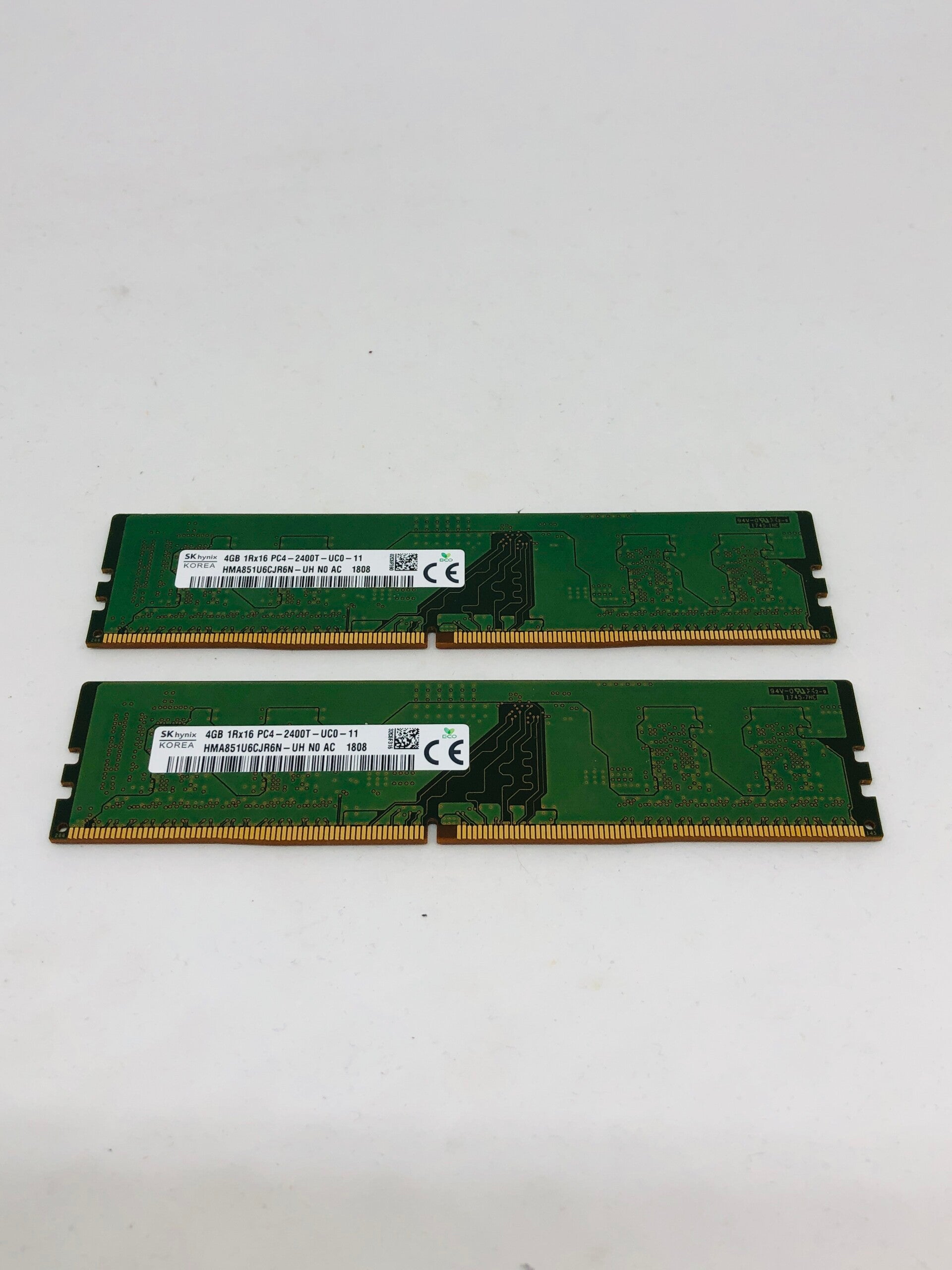 Geheugen set 2x 4gb (8gb) ddr4