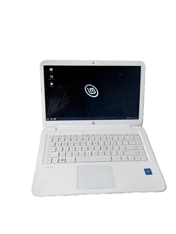 Hp Stream laptop met Linux mint