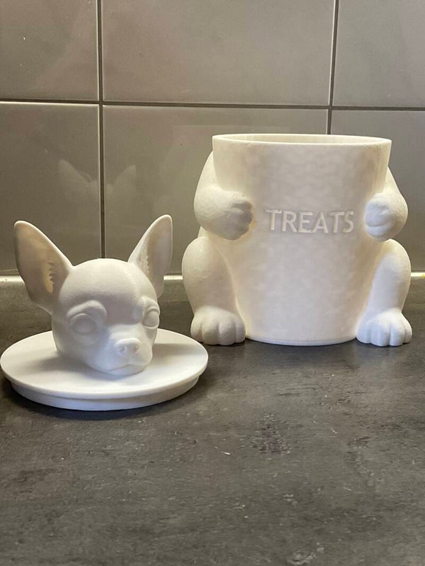 Honden snoeppot met deksel