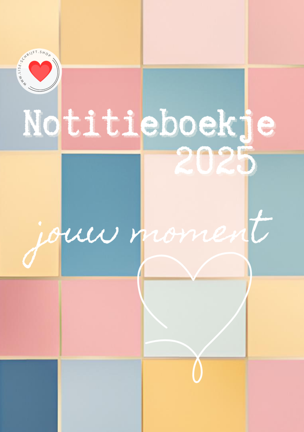 Notitieboekje + Kalender 2025 (140 blz)