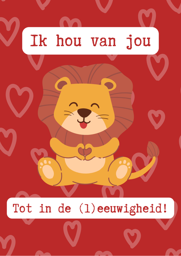 Kaart "Leeuw"