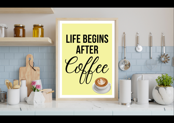 Poster "Koffie"