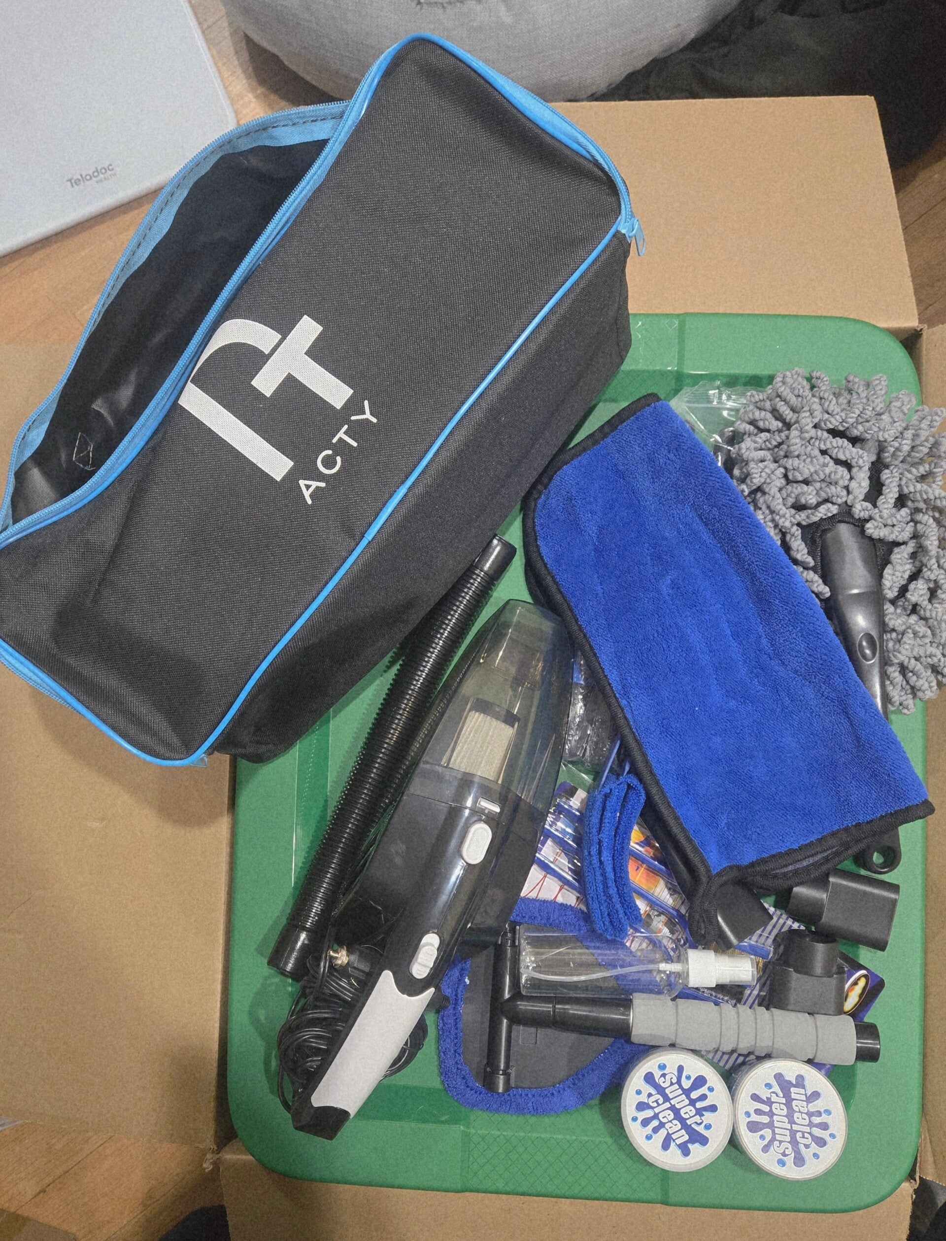 Car clean kit 17 piece