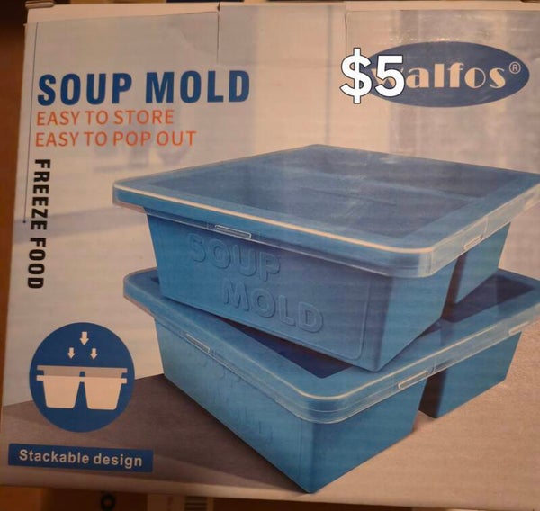 Silicone freezer cubes