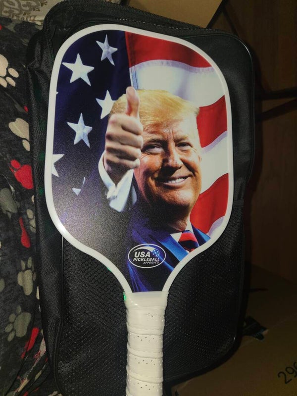 Trump pickleball racket