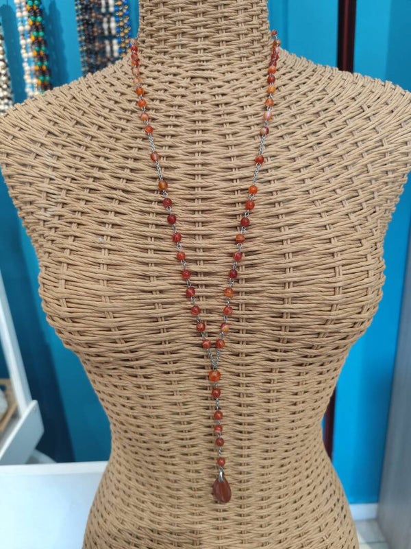 Collier Harmonie en cornaline