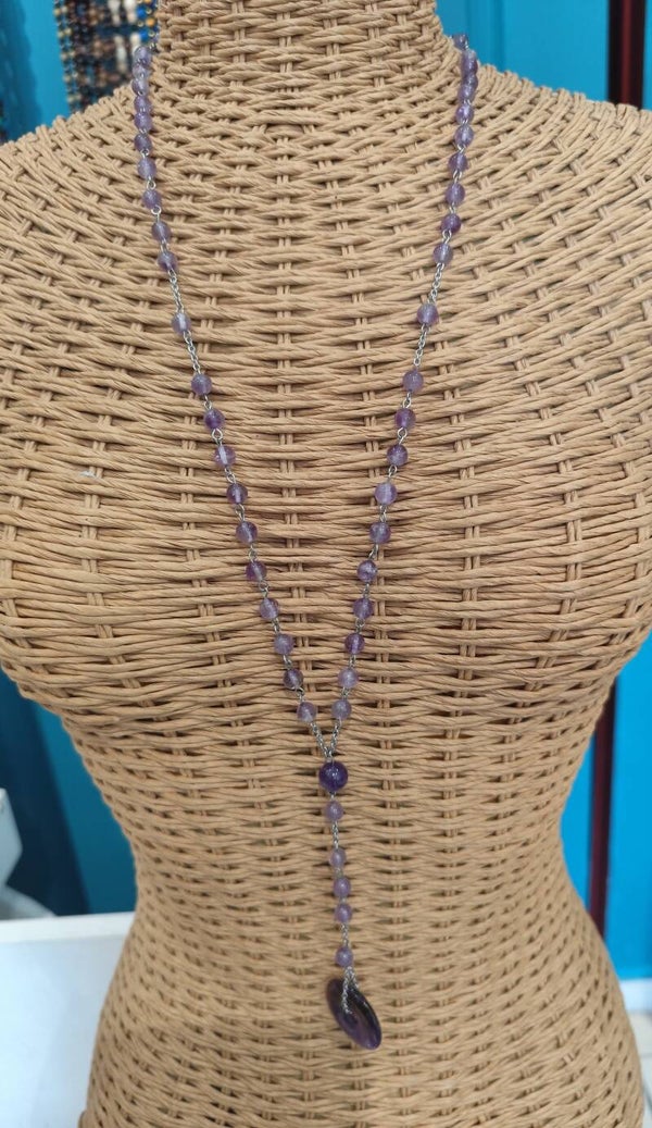 Collier Harmonie en Améthyste