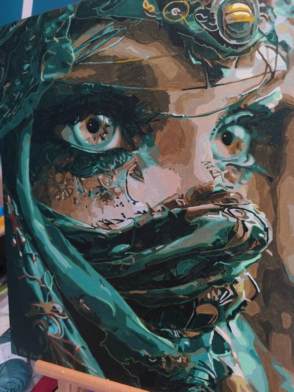 La femme aux yeux verts