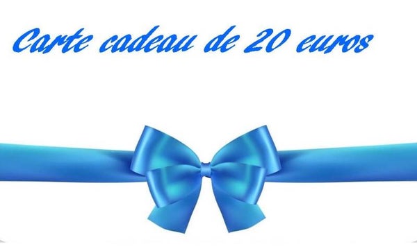 Carte cadeau 20 euros