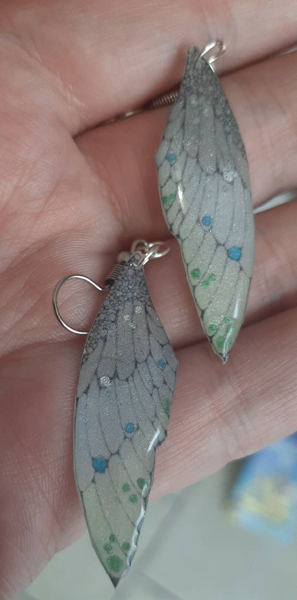 Boucles d'oreilles aile de fée d'Harmonia