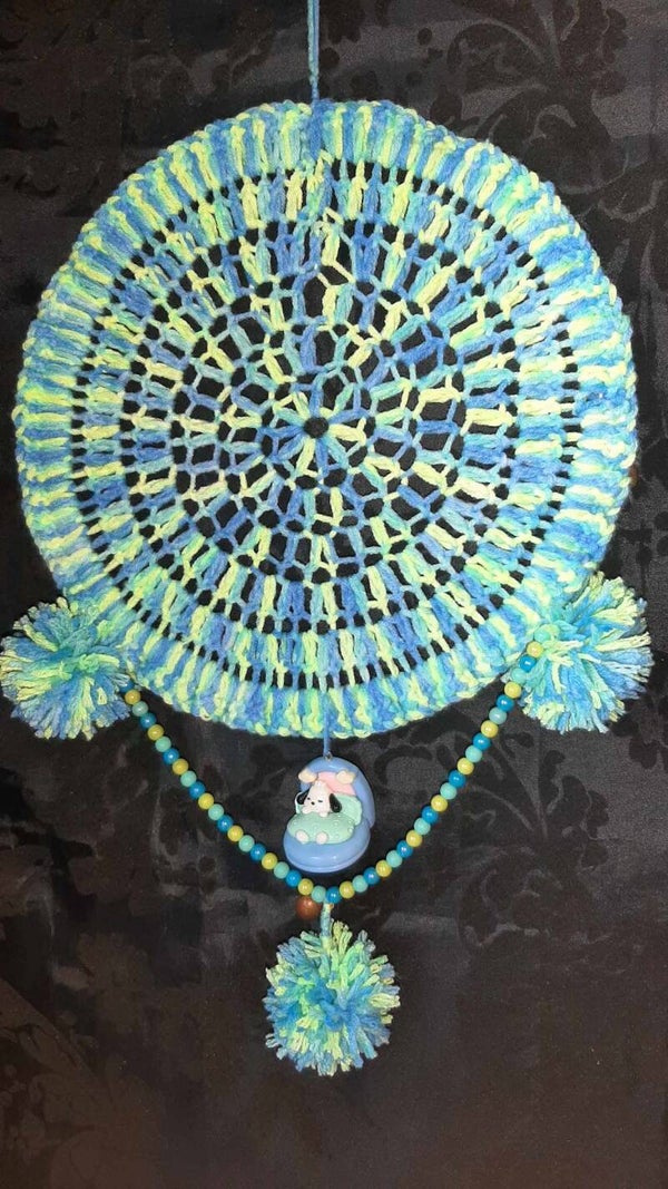 Attrape rêves fait au crochet