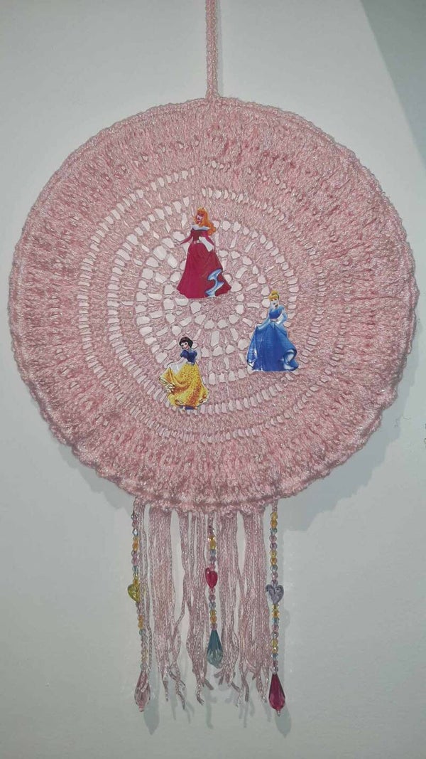 Attrape rêves fait au crochet
