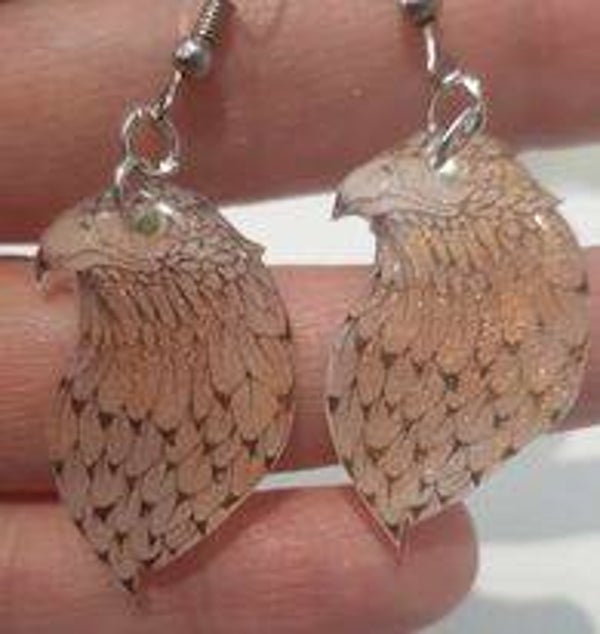 Boucles d'oreilles  Aigle d'Harmonia