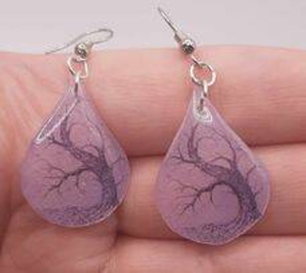 Boucles d'oreilles  Arbre d'Harmonia