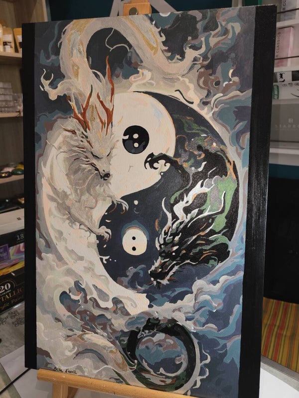 Dragons Yin Yang