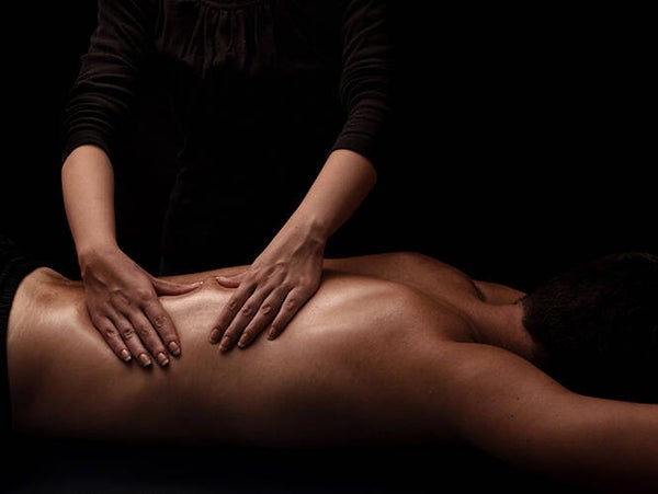 Massage Dos à l'huile 30 min