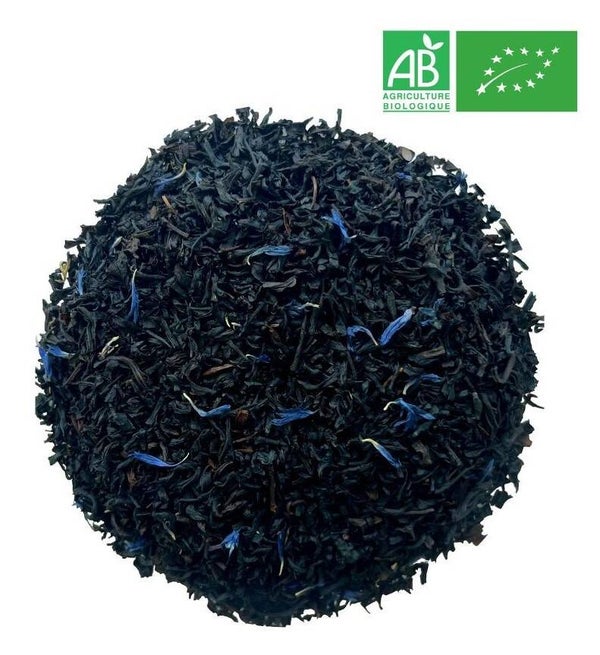 Thé noir Blue Earl Grey