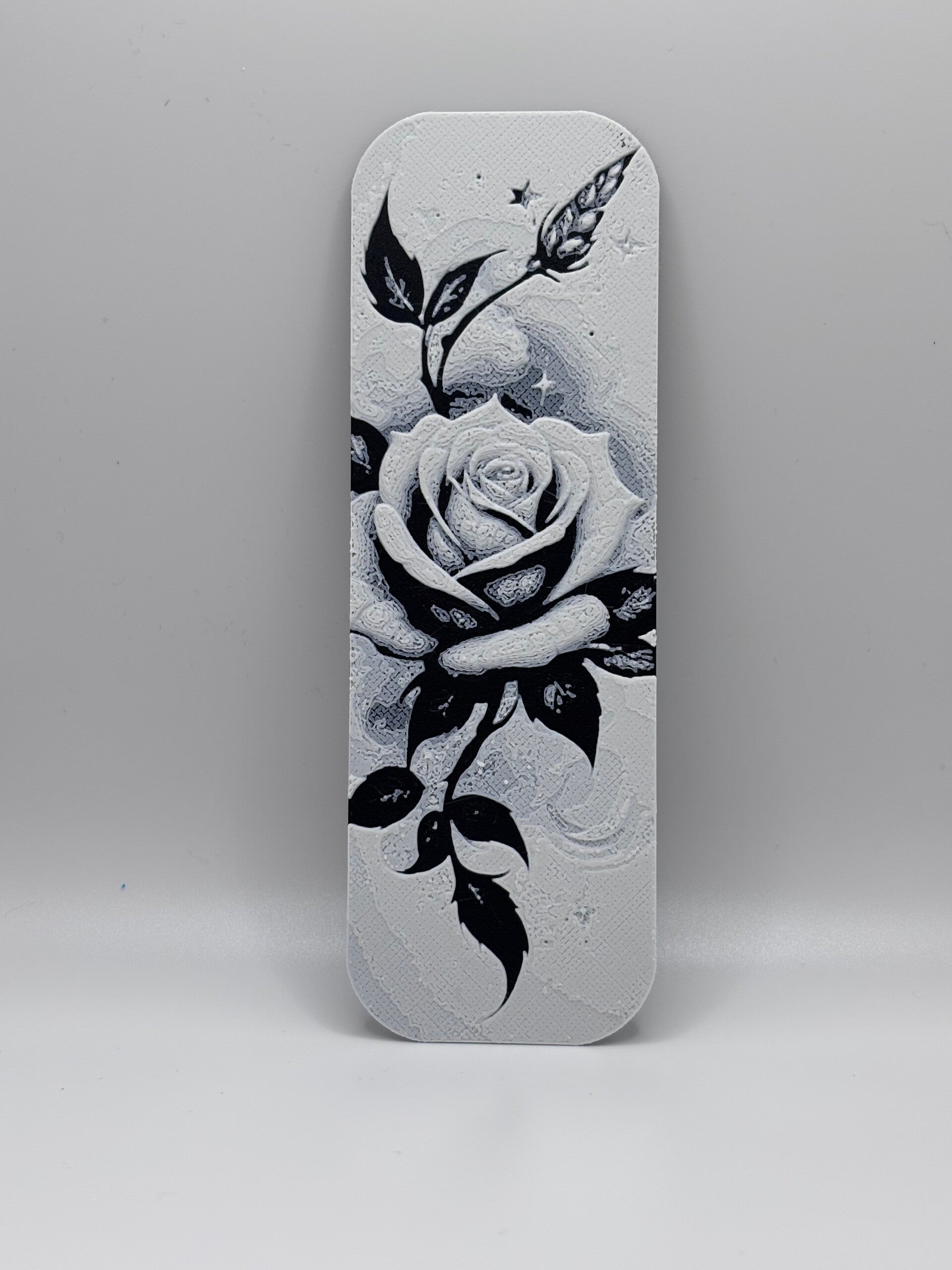 Boeken legger Roos wit.