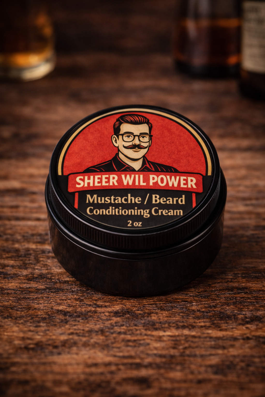 SHEER WIL POWER BEARD AND MUSTACHE CONDITIONING CREAM
