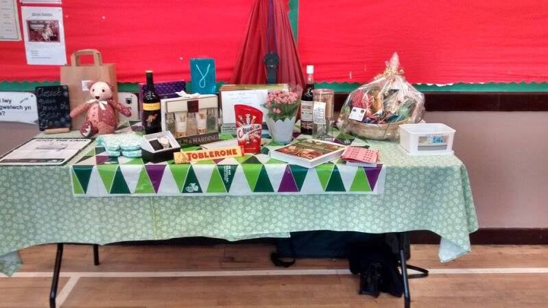 Event raffle table