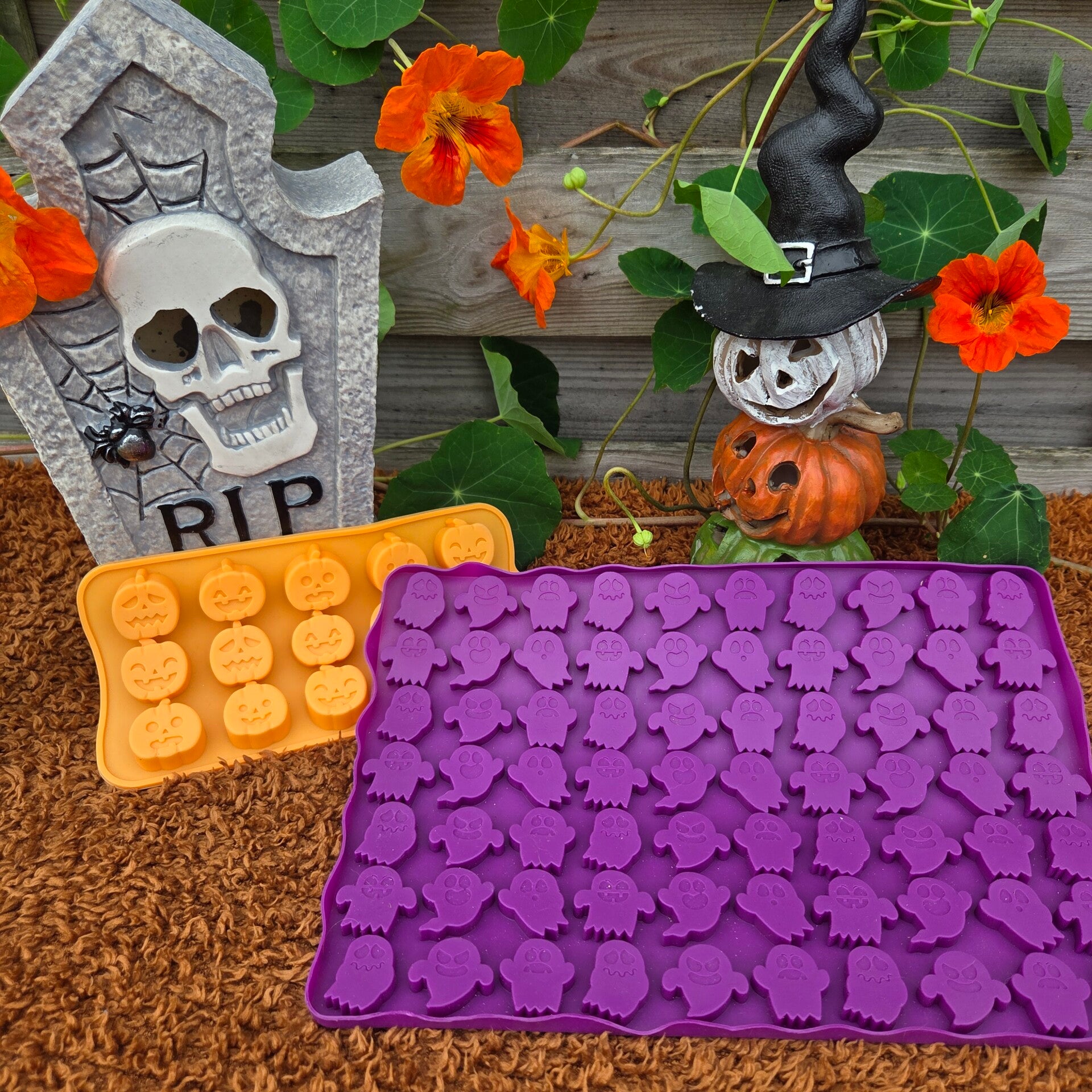 Halloween siliconen mat